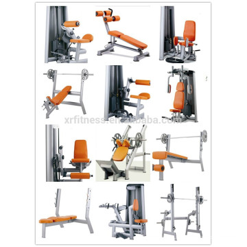 Equipamento de musculação Máquina abdominal